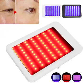 

Red Blue Light Therapy Acne Removal Beauty Instrument Photon Skin Rejuvenation Machine Face Care Tightening Pimple Removal Lamp