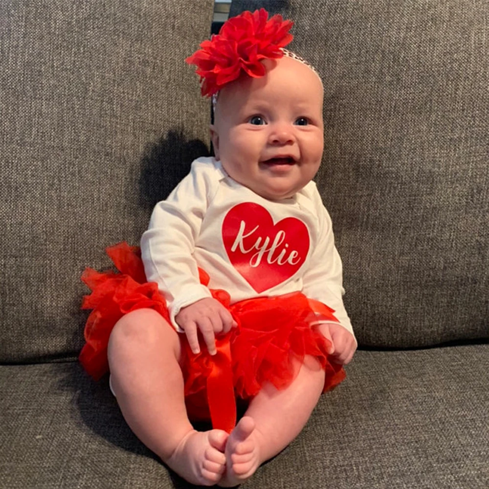 Personalised baby girl outfit Clearance