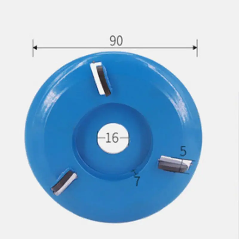 ONEWELL для углового шлифовального инструмента с 3 зубьями изогнутый силовой резак по дереву дисковый фрезерный инструмент