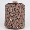 50G Acrylic Hand Knitiing Yarn Cotton Wool Crochet Yarn 3mm+6mm Sequins Thread For DIY Knitiing  Grament 6