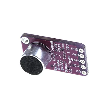 

MAX9814 Microphone Amplifier Module AGC Module @M23
