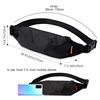 Hk Men Fanny Pack Teenager Outdoor Sports Running Cycling Waist Bag Pack Male Fashion Shoulder Belt Bag Travel Phone Pouch Bags ► Photo 2/6