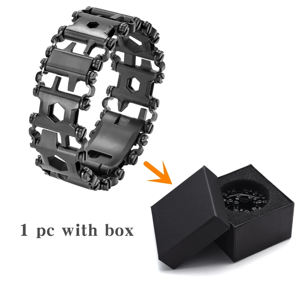 black with box