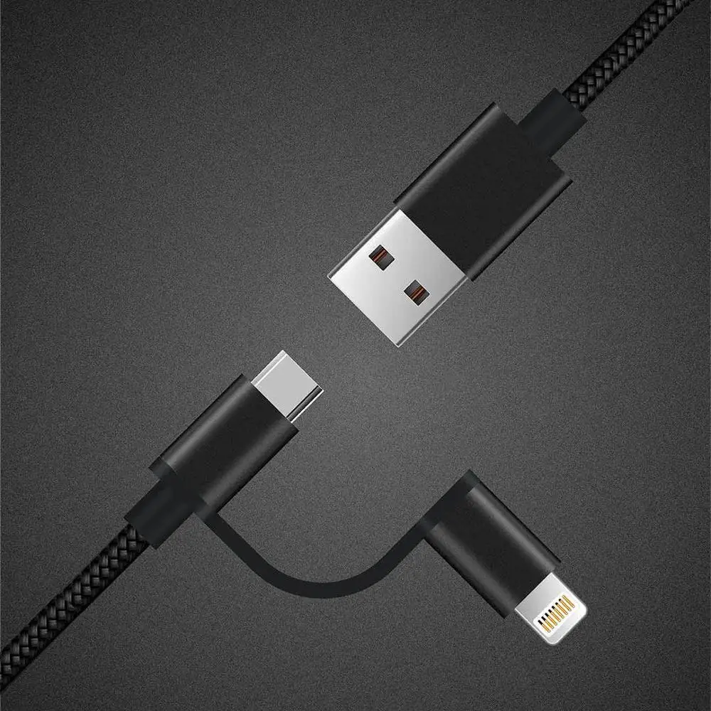 Xiaomi STARKA Lighting& Micro USB для iPod iPhone iPad 30 см 150 см 2.4A