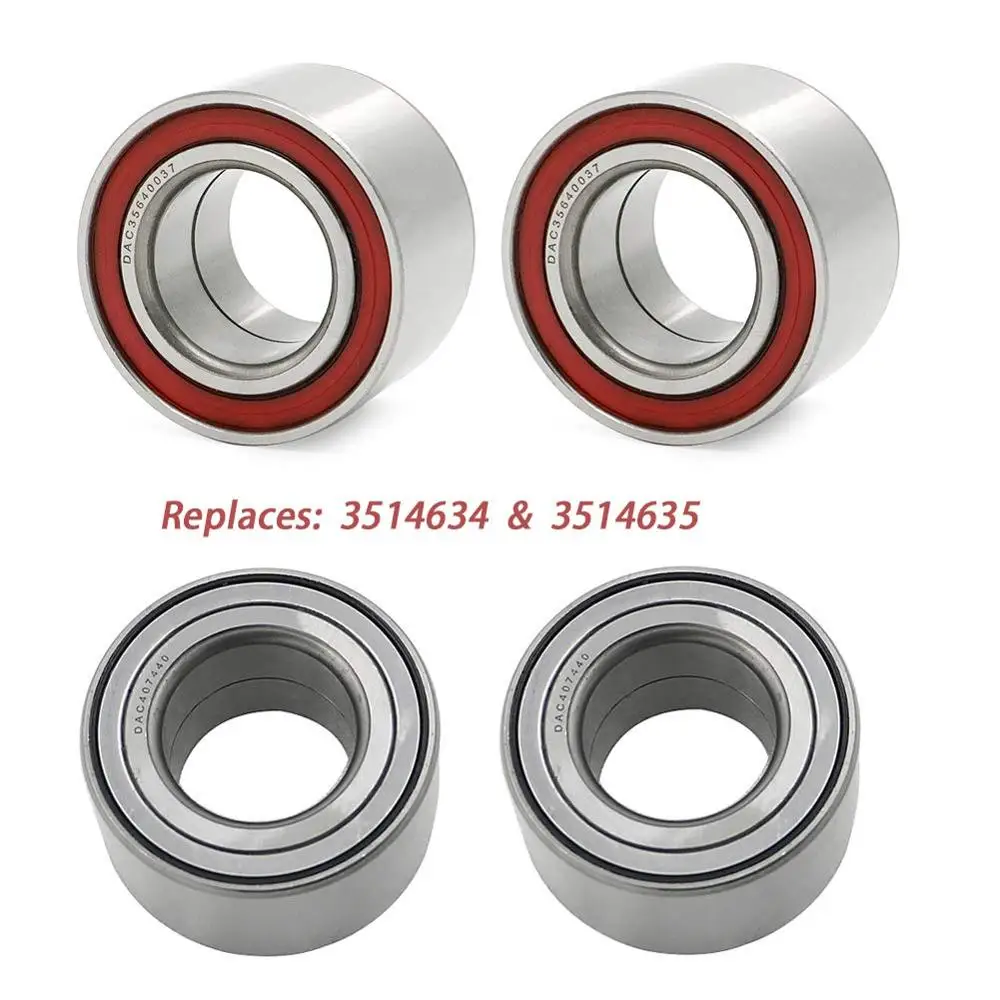 

4 piece Front & Rear Axle Wheel Bearing Kit For Polaris Sportsman 800 2005 - 2014 Replacement 3514634 3514635 ATV Parts