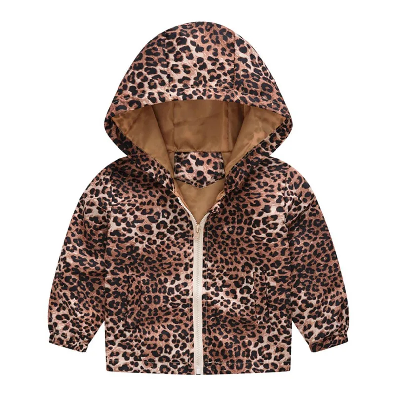 

Children's Spring Autumn coats Toddler Kids Baby Girls Boys Camouflage Butterfly Spring Hooded Colorful Coat Jacket Tops