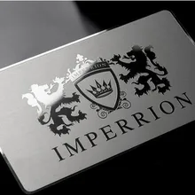 Заказной дешевый Выгравированный металл с эффектом зеркала визитная карточка торговля