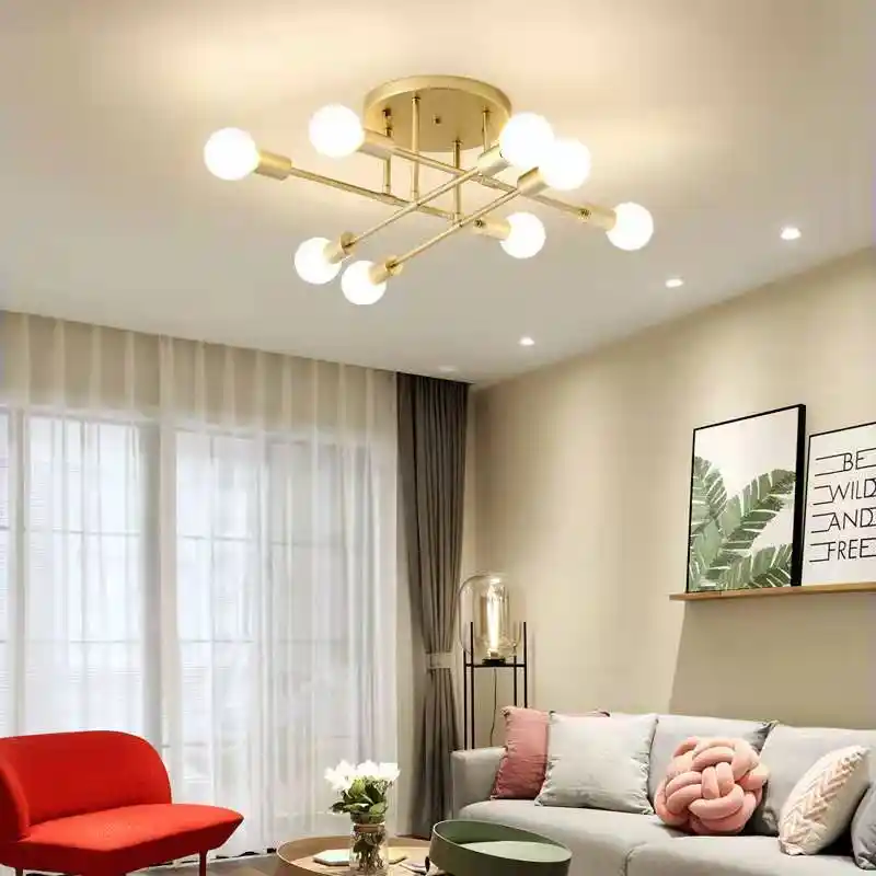 モダンな吊り下げ式ledシーリングライト 北欧デザイン 屋内照明 装飾的なシーリングライト リビングルームやベッドルームに最適です Chandeliers Aliexpress