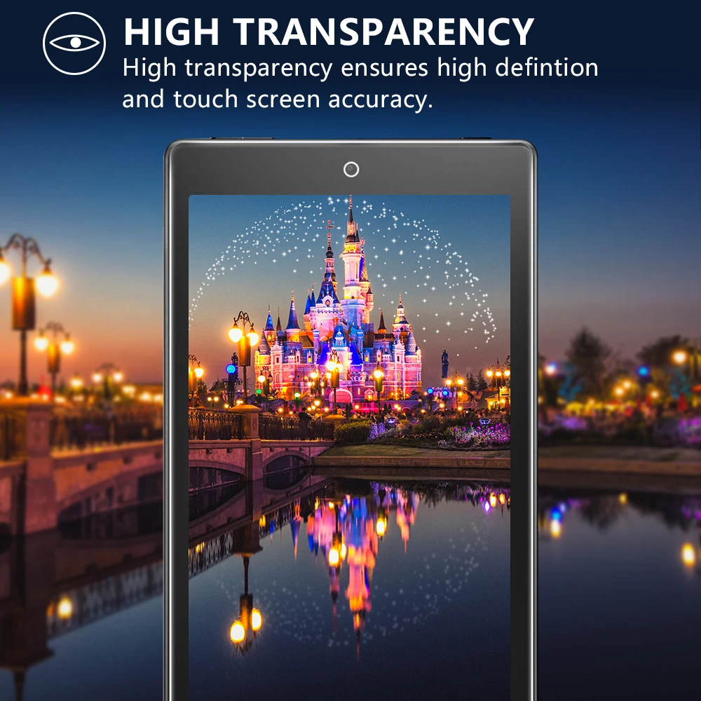 2 шт./лот закаленное стекло для Kindle Fire 7 9th поколения Защита экрана для / Kindle Fire HD8 HD10 funda