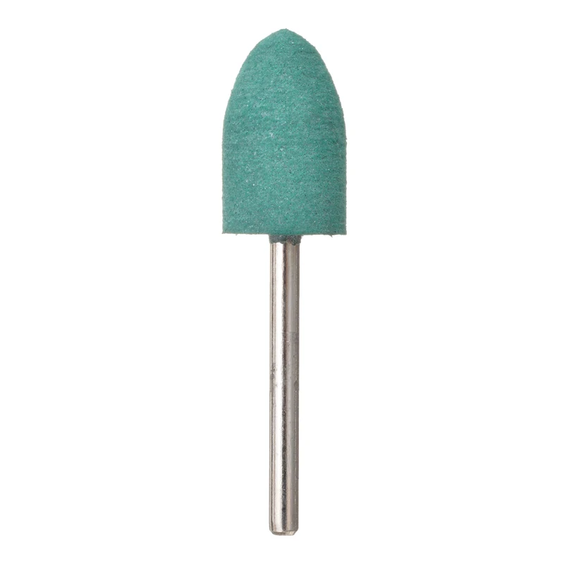 30pcs dia 4/5/6/8/10/12mm Tapered Rubber Polishing Head Mold Metal Fine Grinding Heads Rotary Tool