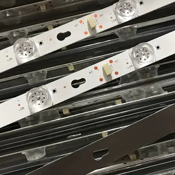 

New 10set=30 PCS 8LED(6V) 690mm LED backlight strip for L40E5800A 4C-LB4008-HR01J 40D2900 40HR330M08A6 V8 L40F3301B D40A620U