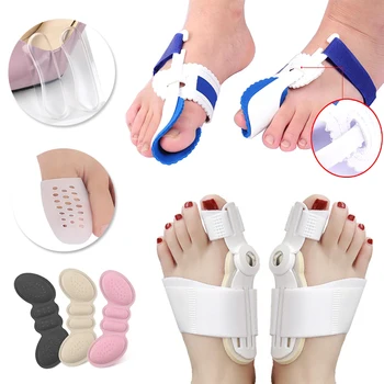 

Toe Separator Hallux Valgus Bunion Corrector Orthotics Bone Adjuster Toe Correction Thumb Big Toe Splint Straightener Feet Care