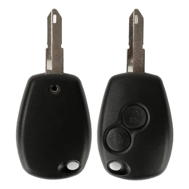 2 кнопки дистанционного ключа защитный корпус Чехол Автомобильный ключ чехол Замена для RENAULT Clio DACIA Logan Sandero 2 Bin 350B