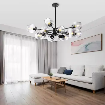 

modern industry brand chandelier ceiling industrial light fixture glass for kitchen kitchen chandeliers ventilador de techo