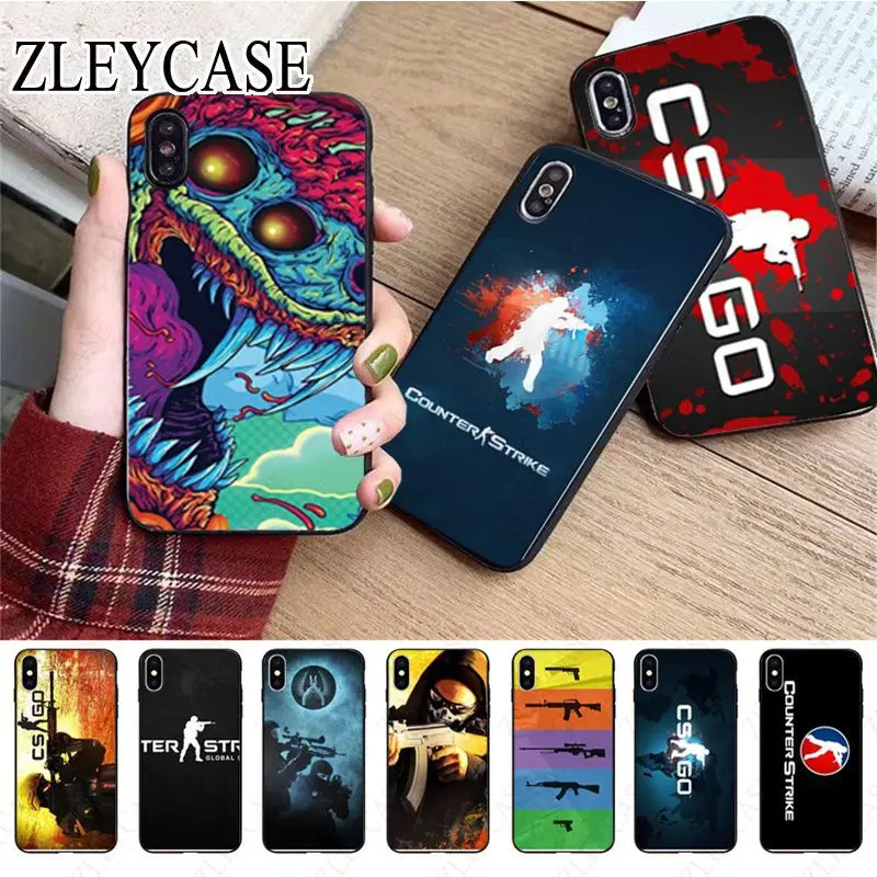 Counter Strike Cs Go Game Phone Case Per Iphone 15Pro 11Pro 13Pro 14Pro 12Pro Xs Max 7 8 Xr 12Mini 15Plus 13Mini Se Cover
