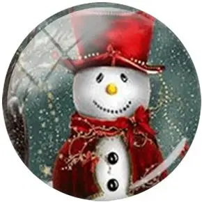 C49 TAFREE смешанный стиль мультфильм Рождественский элемент 12/15/16/18/20/25 мм стекло кабошон купол с плоской задней частью DIY ювелирных изделий C39 - Цвет: C49