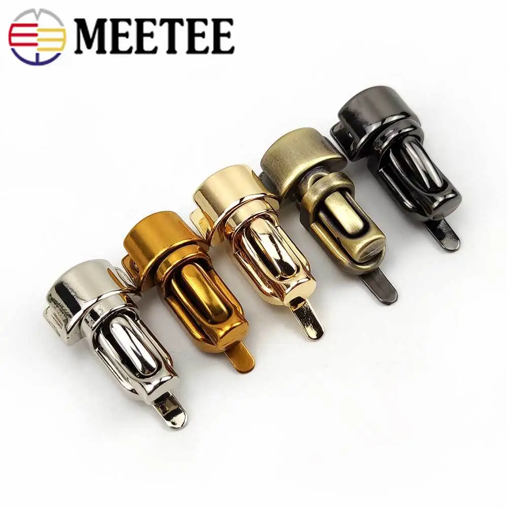 2/4/10pcs Metal DIY Clasp Turn Lock Bag Closure Twist Snaps Handbag Buckles Hardware Accessories E6-14 | Дом и сад