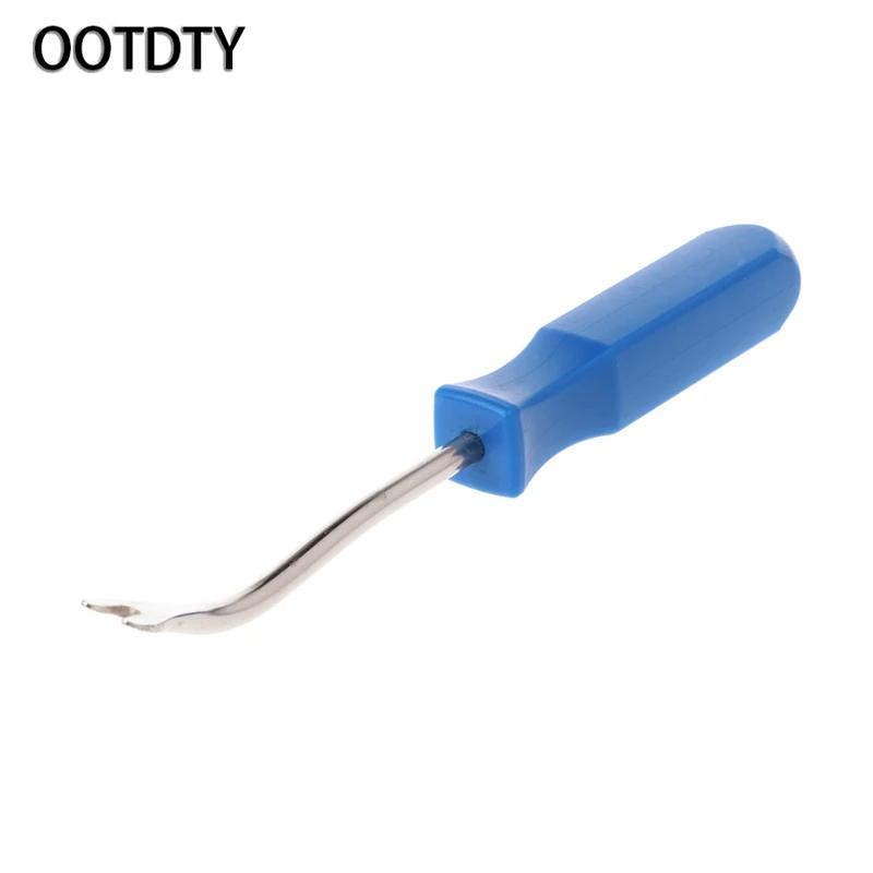 

Car Door Interior Trim Clip Panel Upholstery Fastener Clip Remover Tool Screwdriver Nail Puller #1