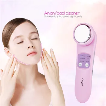 

Therapy Anion Vibration Face Massager Dirt Remover Galvanic Micro Current Anti-aging Firming Anti-wrinkle Deep Cleaning Beauty