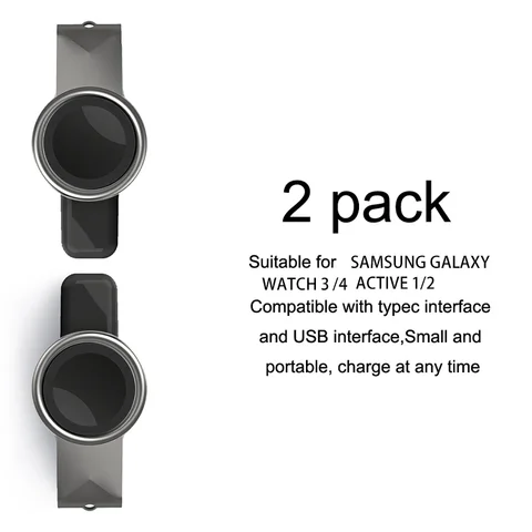 Samsung Galaxy Fast Charger Galaxy Watch 3/4 Active 1 2 Magnetic Fast Charging 40/41/40mm Samsung Watch Power Supply Adapte