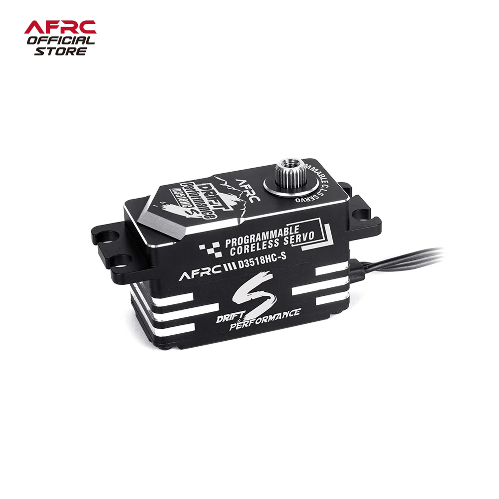 AFRC-D3518HC-S Low Profile Programmable Smart HV Coreless Servo For YOKOMO HSP 1/18,1/10,etc Drift RC Car DIY Assembly Upgrading