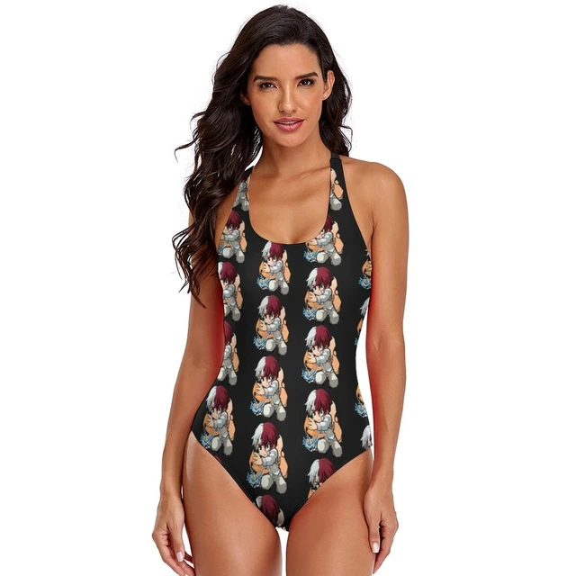 Wonder Woman Plunge Monokini Swimsuit