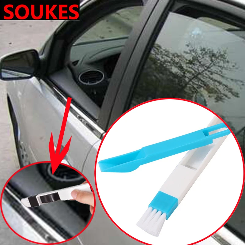 1 set Car Window Air Outlet Gap Cleaning Tool For Peugeot 206 307 407 308 208 3008 Toyota Corolla Yaris Rav4 Avensis Mini Cooper |