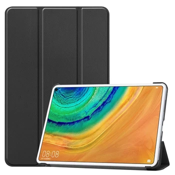 شراء30 قطعة الترا سليم كتاب فليب غطاء مع حامل حافظة لهاتف Huawei MatePad برو 10.8 بوصة اللوحي + ستايلس القلم