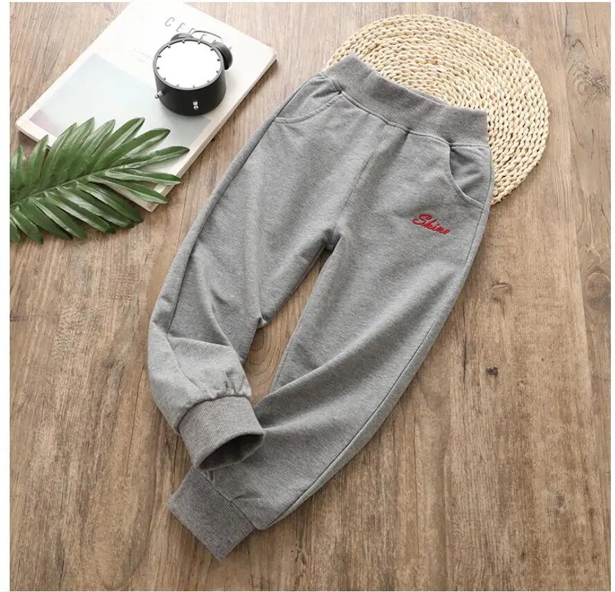 Autumn Cotton Sport Pants New Boy Pants Sweatpants Casual Sport Teenager Kids Clothes Boys Trousers