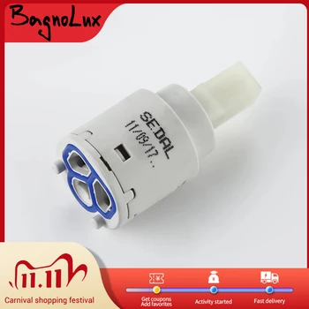 

Faucet Cartridges 40/35/25mm Cartridge Mixer Low Torque Faucet Accessories Spindle Flat Base Free Rotation