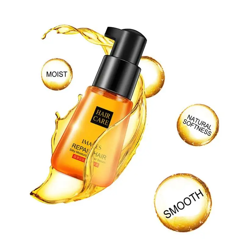 70ml IMAGES Moroccan Pure Argan Oil Hair Essential Oil Dry Hair Hair Keratin Care Treatments Repair Oil For Frizzy Scalp Ca L1H6