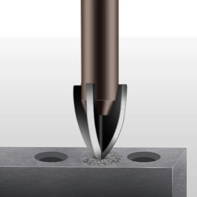 Cross Hex Tile Bits Glass Ceramic Concrete Hole Opener Alloy Triangle Drill Size 3mm 4mm 5mm 6mm 7mm 8mm 10mm 12mm