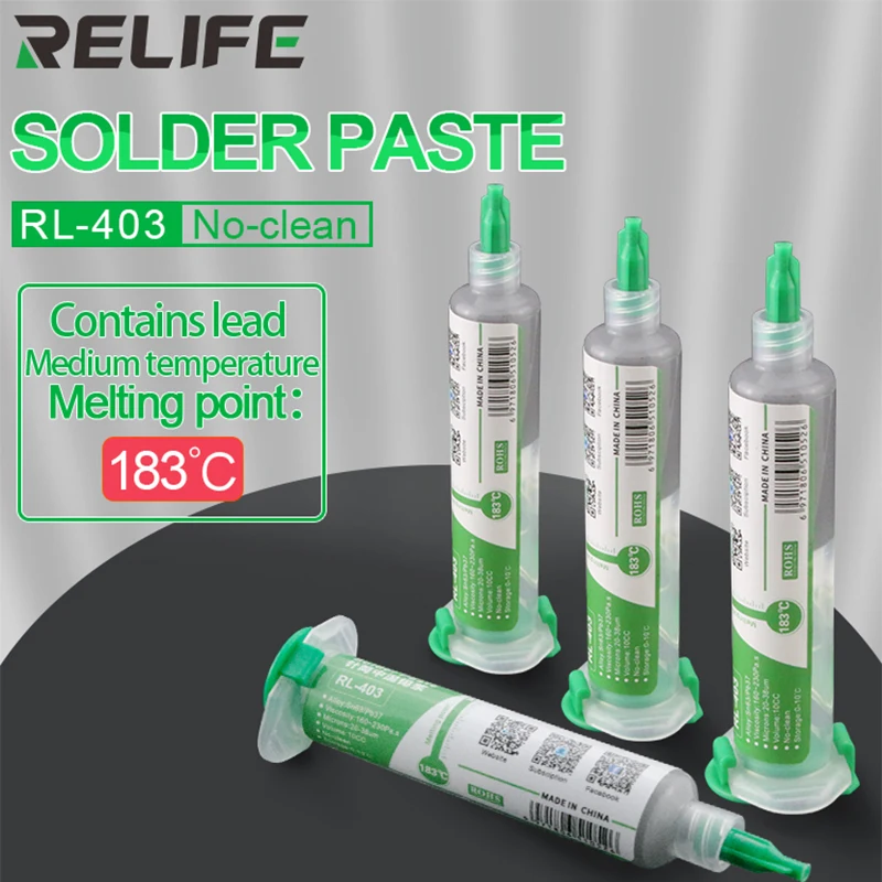 RELIFE RL 403 10CC High Quality Solder Paste Flux No clean Original