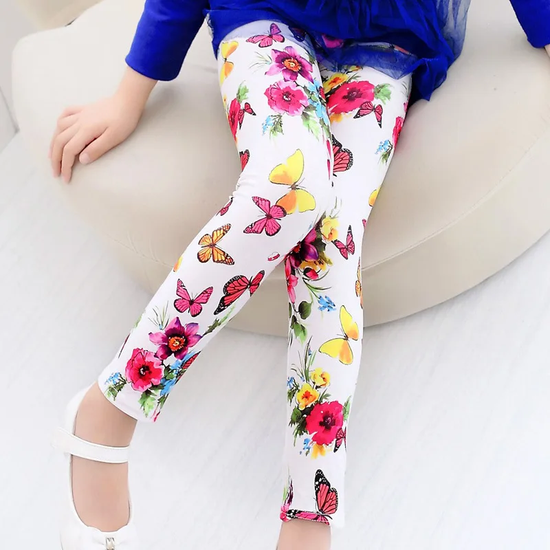 Kids Girls Ali Baba Harem Trouser Tie Dye Print Fashion Trendy Leggings 5-13 Yrs