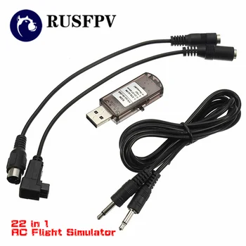 

RC USB Flight Simulator Cables for G7 / G6 G5.5 G5 PH5.0 Flysky FS-I6 FS-TH9X FS-T6 FS-CT6B