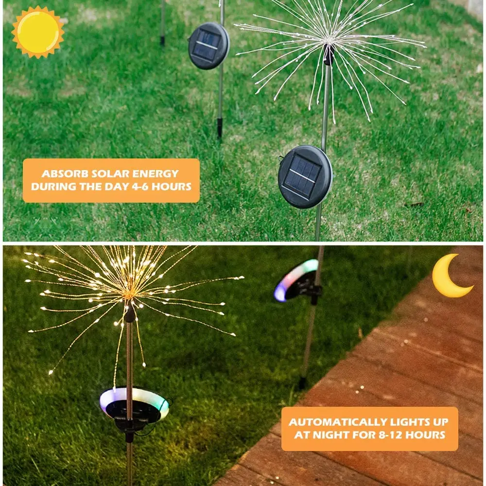 Solar Outdoor String Lights Christmas Decorative Warm Multicolor White Solar Garden Light Waterproof Holiday 90/120/150LED Lamps solar fence post lights