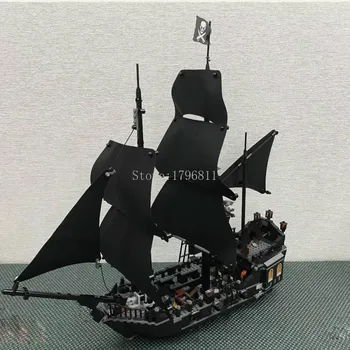 

16006 804pcs Pirates the Caribbean The 4184 Black Pearl Building Blocks Bricks Children's educational toys