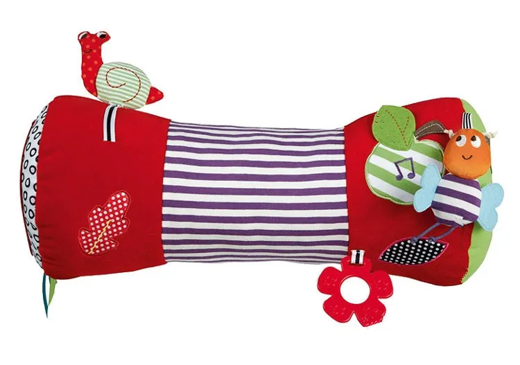 2018 игрушки для новорожденных с музыкой мягкая подушка-цилиндр