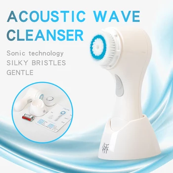 

Electric Facial Cleanser Wash Face Cleaning Machine Skin Pore Cleaner Body Cleansing Massage Mini Beauty Massager Brush