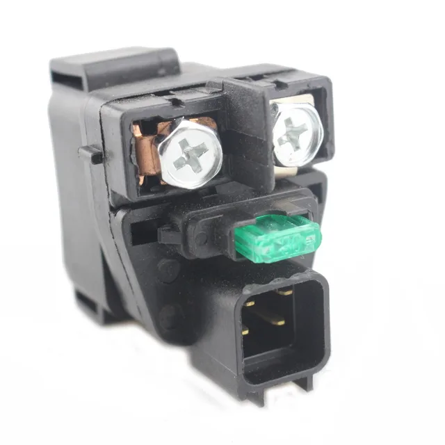 オートバイ用スターターソレノイドリレースイッチ GSX600F SV650 SV650S SV1000 SV1000S VL1500 VL1500  VL1500T INTRUDER VLR1800 BOULEVARD対応モータースターターイグニッションスイッチ オートバイイグニッション スイッチ  Compatible With Suzuki For Vl1500 For ... スターターモーター に適合するスズキ GSX 600F 用オートバイイグニッションスイッチスターターリレー に適合するKATANA