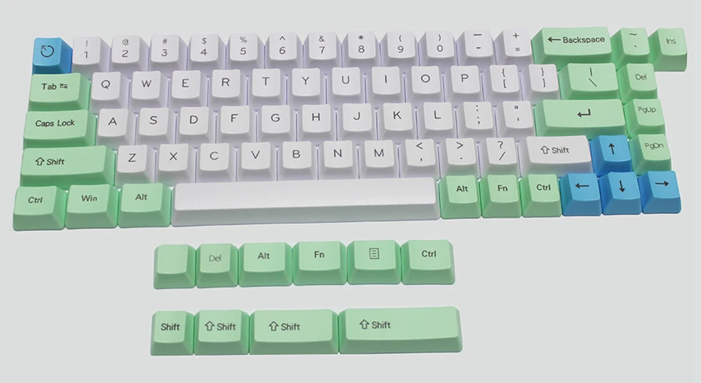XDA OEM Keycap PBT Сублимация для Tada68 XD60 XD64 GH60 GH64 GK61 GK64 FC660 механическая клавиатура темно