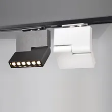 20 Вт 12 Вт 6 Вт Диммируемый Светодиодный точечный светильник 2 провода светодиодный Трековый светильник ing AC85-265V светодиодный потолочный светильник для дома Одежда обувь магазин