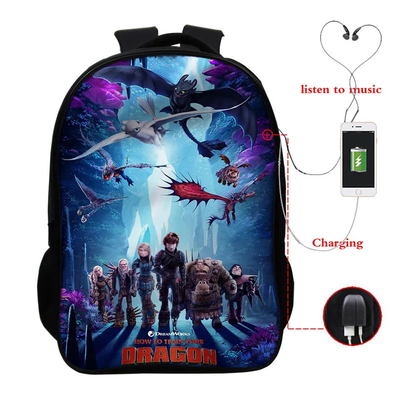 photo colour Новые детские школьные сумки для подростков мальчиков и девочек, USB зарядка, вместительный Школьный рюкзак, ранец, Детская сумка для книг, mochila - Цвет: photo colour