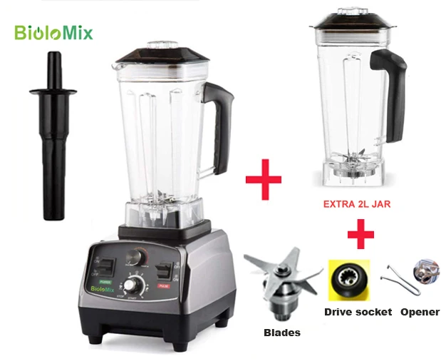 BioloMix 2L ブレンダー BioloMix Digital BPA FREE 2L Automatic Program Professional