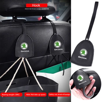 

Car Seat Back Hook Hook for Skoda 2 A7 Karoq Kodiak Felicia Tour RS Rapid Kodiaq Superb Kamiq Yeti Octavia Interior Accessories