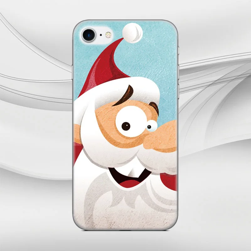 Fundas Новогодний подарок Счастливого Рождества чехол для huawei Honor 6 7 Ascend P6 P7 P8 P9 Lite P10 Plus mate 7 8 чехол для телефона Capa Coque