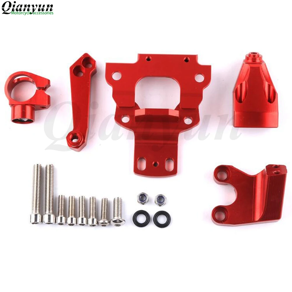 

Motorcycle support Steering Stabilize Damper Bracket steady Mount Kit for Kawasaki Z650 2017-2018 2017 2018