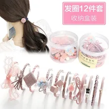 Коробка для хранения для девочек ruan quan резиновая прокладка резинка головной убор повязка для волос Красивая повязка на голову трехмерное чувство сильной