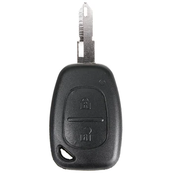 

2 Button Remote Control Key Case Battery Replacement Kit For Vauxhall Vivaro Opel Movano
