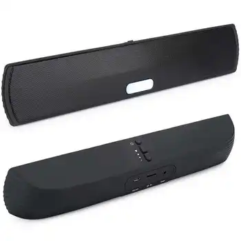 

Computer Speakers FM0043 Domestic Desktop Portable Strip Wireless Computer Bluetooth Speakers AUX USB